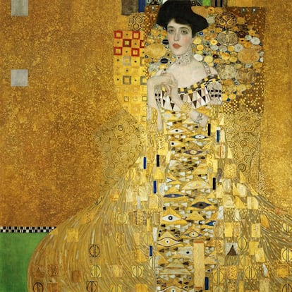 'Retrato de Adele Bloch-Bauer I', de Gustav Klimt, vendido por 135 millones de dólares en transacción privada por María Altman a Ronald S. Lauder con intermediación de Christie's.