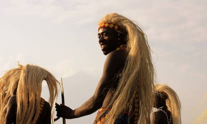 Virunga Lodge, en Ruanda.