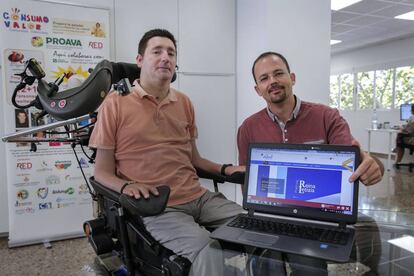 Juan Fernando Miravet, a la izquierda, y Sebastián Rodríguez.