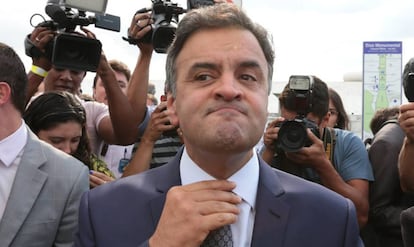 O senador A&eacute;cio Neves (PSDB-MG).