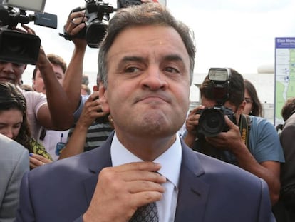 O senador A&eacute;cio Neves (PSDB-MG).