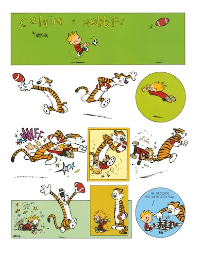 Comic Calvin y Hobbes