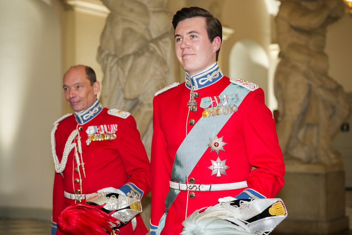 Denmark’s Crown Prince Christian makes state dinner debut