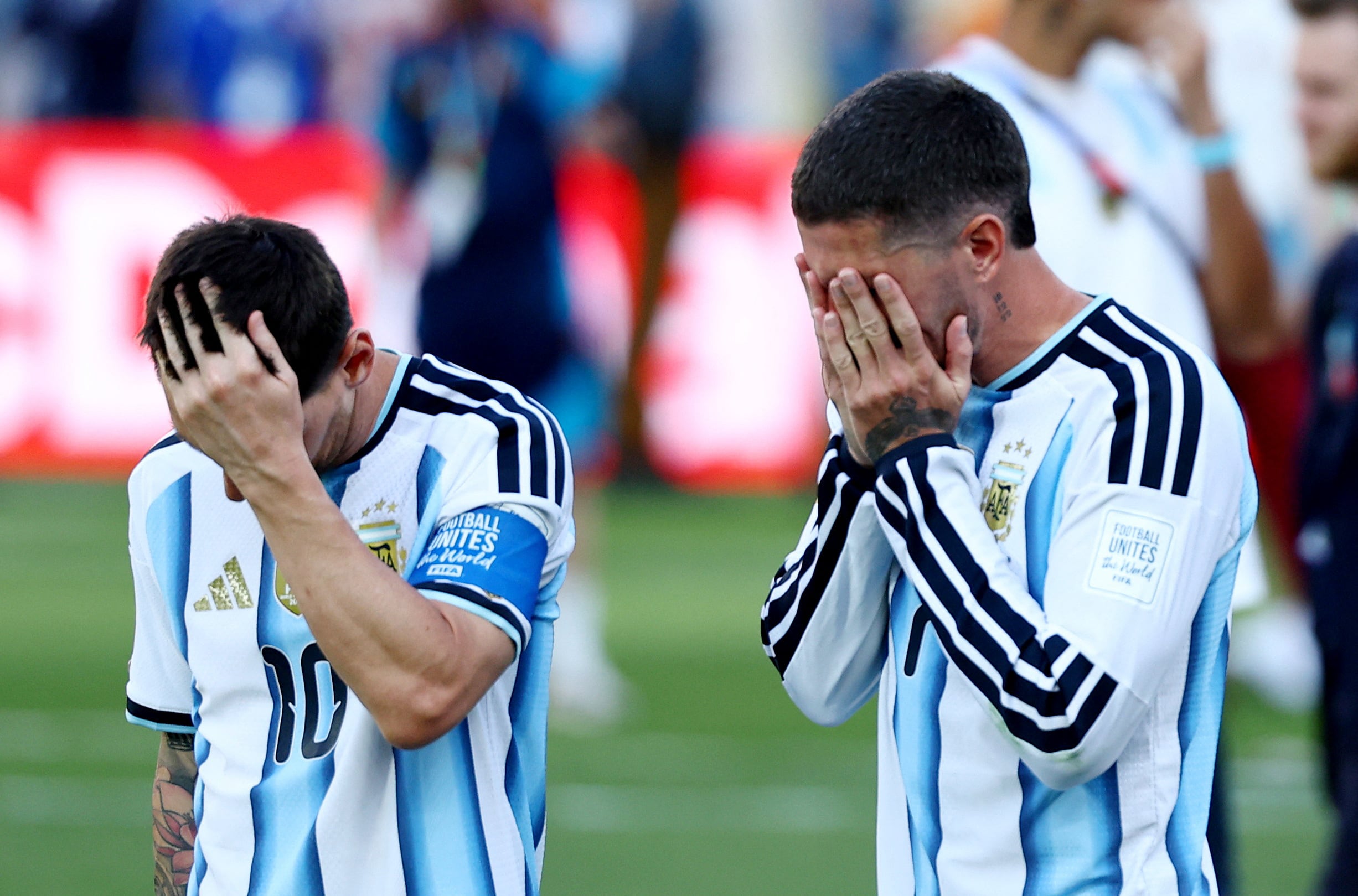 Lionel Scaloni, antes de llorar sin consuelo: “España es justa campeona, hay que reconocerlo”
