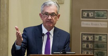 Presidente de la Fed, Jerome Powell.