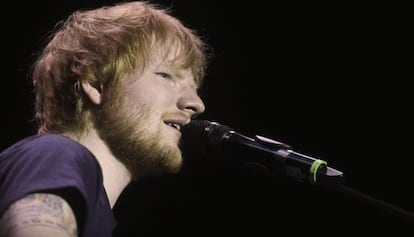 Ed Sheeran, cantante brit&aacute;nico.