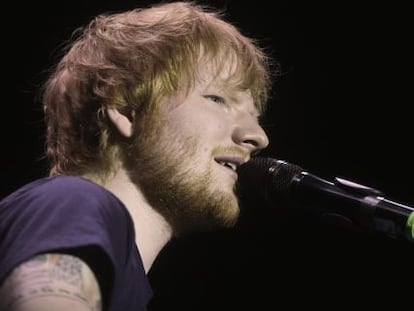 Ed Sheeran, cantante brit&aacute;nico.