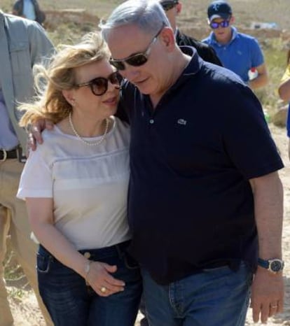 El matrimonio Netanyahu.
