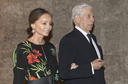 Mario Vargas LLosa e Isabel Preysler en Arequipa durante el Hay Festival.