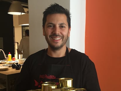 Diego Gallegos y la otra cocina con latas