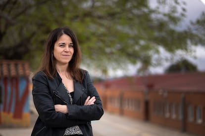 Sheila González, en Barcelona, este domingo. 