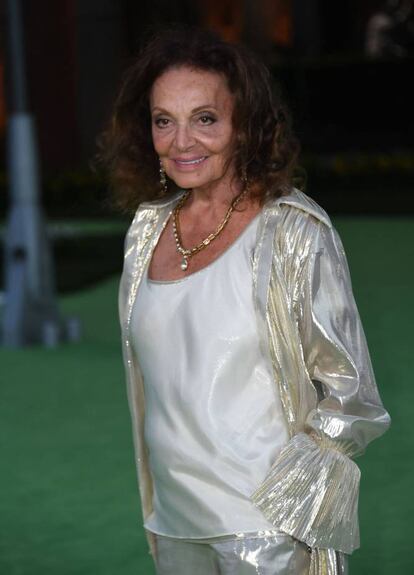 La Academy Museum of Motion Pictures también ha hecho hueco a diseñadores de moda, como Diane von Furstenberg, que se han presentado en la gala.