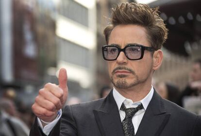 El actor Robert Downey Jr.