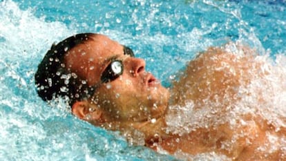 Martín López Zubero, el único español con un oro en natación