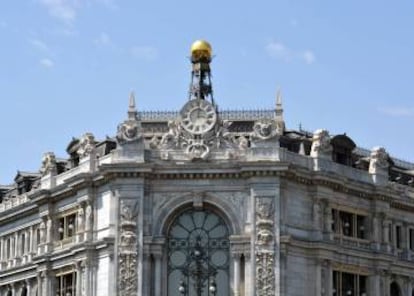 Fachada del Banco de España