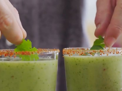 Margarita picante de aguacate
