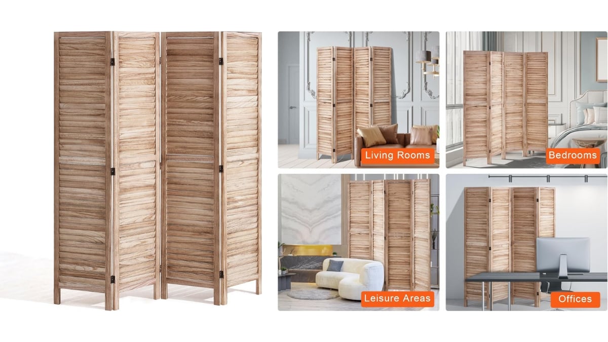 Perfecto para separar ambientes: el biombo vuelve a triunfar como elemento de decoración
