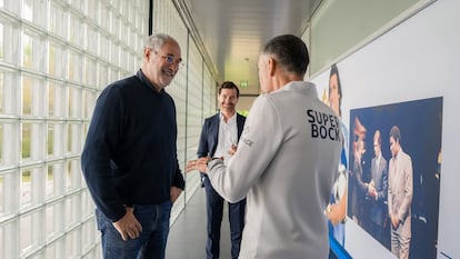 Andoni Zubizarreta, durante su primer día como director deportivo del Oporto.
