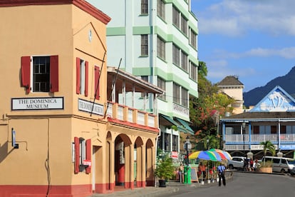 Exteterior del Dominica Museum, en la ciudad de Roseau.