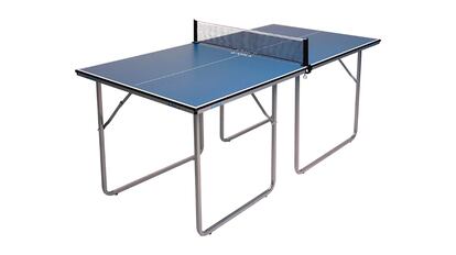 Mesa de ping pong plegable y muy fácil de montar.