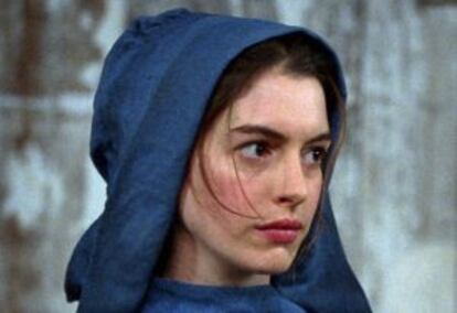 La actriz Anne Hathaway, en un fotograma de 'Los miserables'.