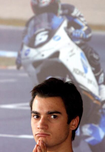 Pedrosa, ayer en Estambul.