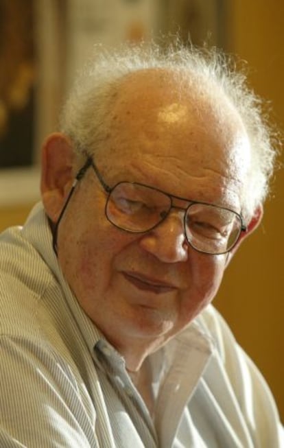 El matemático Benoît Mandelbrot en 2006.