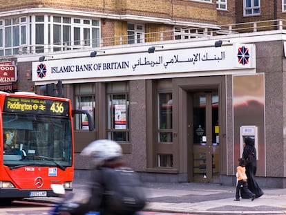 Imagen del Banco Islámico de Gran Bretaña, en la calle Edgware Road de Londres en 2009.