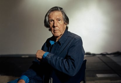 El músico y artista estadounidense John Cage (1912-1992), en Alemania en los años noventa.