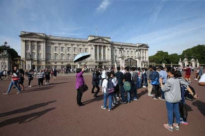 El palacio de Buckingham, en Londres.