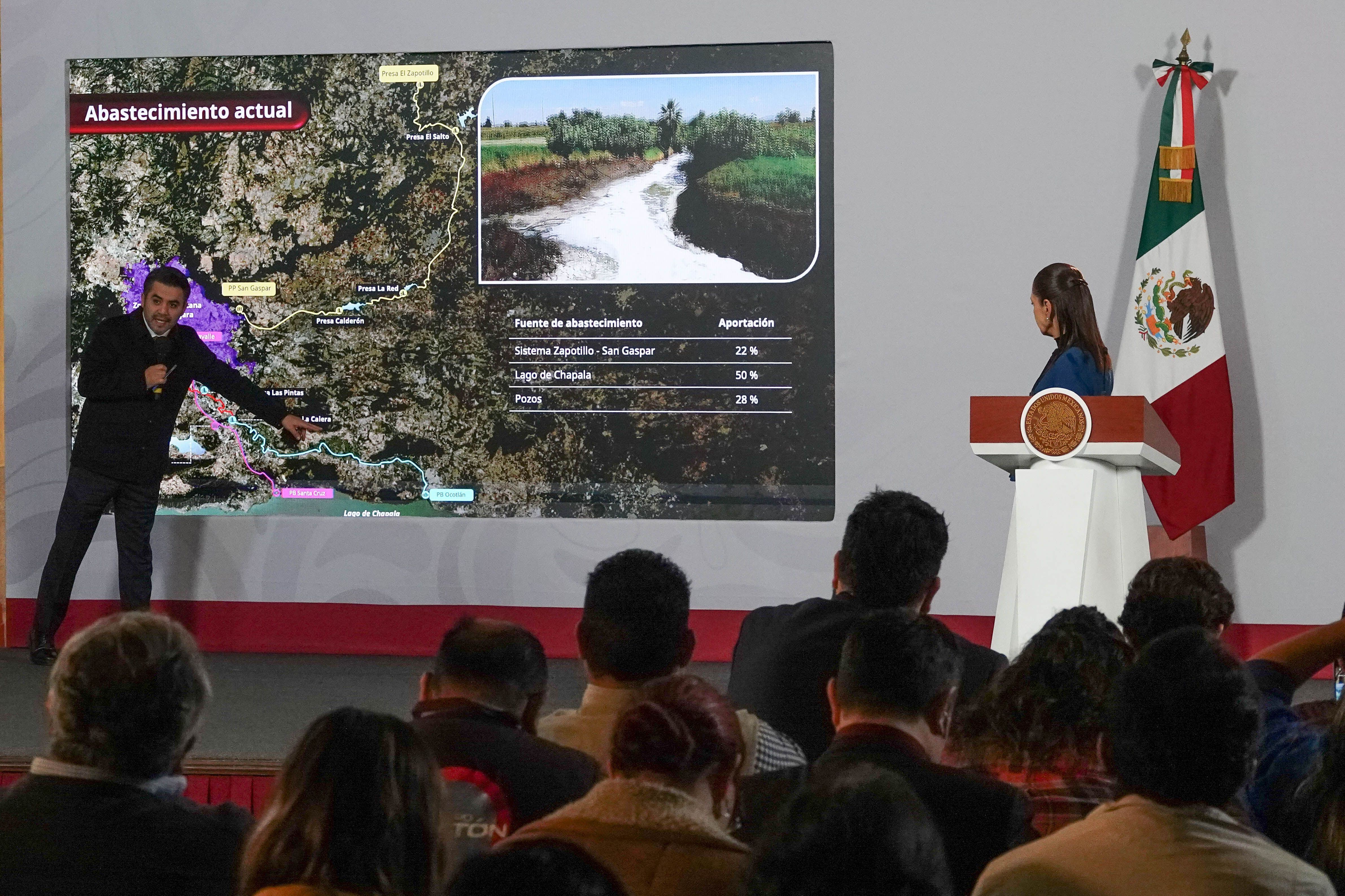¿En qué consiste el plan de 25.000 millones de pesos para resolver la crisis del agua en Guadalajara?