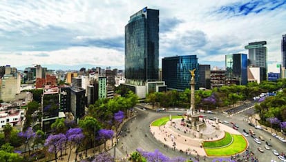 El Paseo de la Reforma.