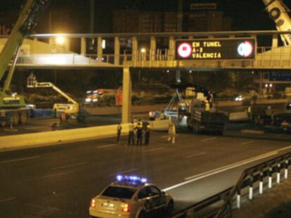 La pasarela entre Retiro y Moratalaz