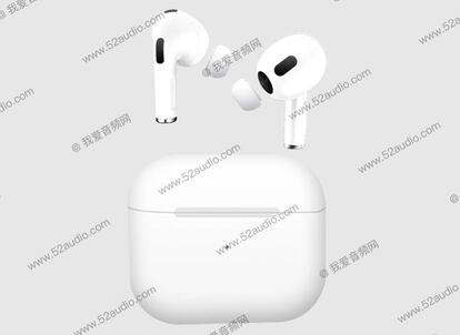 Nuevo diseño de los Airpods 3.