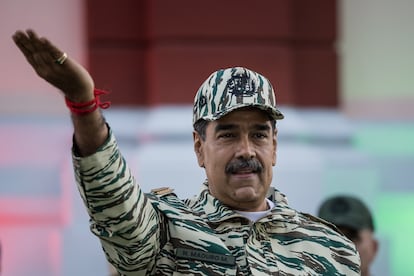 Nicols Maduro participa durante un acto en Caracas, el 7 de enero.