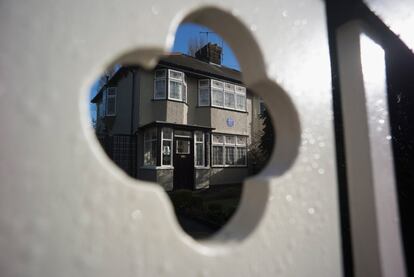 Mendips, el hogar de infancia de John Lennon, ubicado en Woolton, en Liverpool