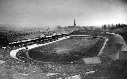 El estaido Villa Park en 1907. | 