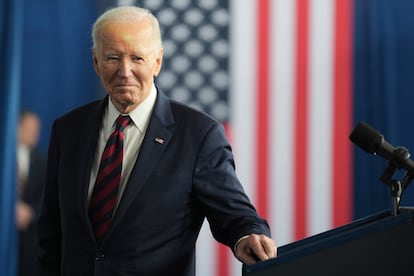 Joe Biden en el Museo Internacional Afroamericano de Charleston, Carolina del Sur, en enero pasado. 