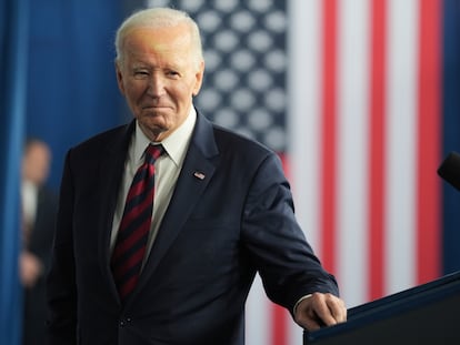 Joe Biden en el Museo Internacional Afroamericano de Charleston, Carolina del Sur, en enero pasado.