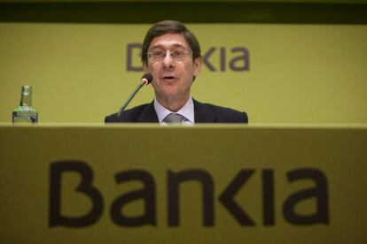 El presidente de Bankia, Jos&eacute; Ignacio Goirigolzarri. 