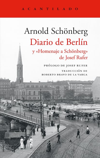 Portada del libro 'Diario de Berlín', editado por Editorial Acantilado.