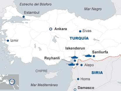 Turquía despliega tropas en la frontera con Siria