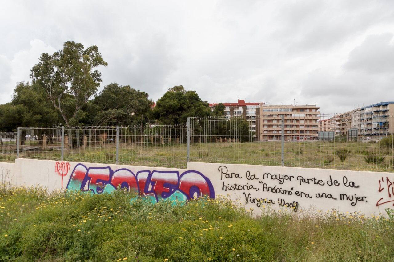 Parcela junto al parque Sinforosa, donde se proyectan dos torres.