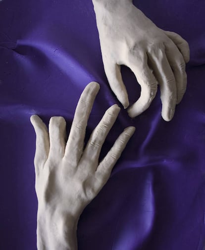 Las emocionantes manos de O'Keeffe.