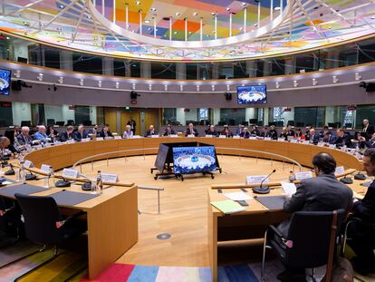 Cumbre social Tripartita en el Consejo de la UE en Bruselas Bélgica
