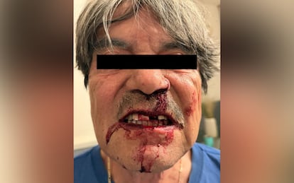Octavio Paredes, en una imagen compartida en redes sociales por su hijo.