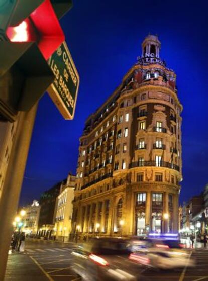 Sede central del Banco de Valencia.