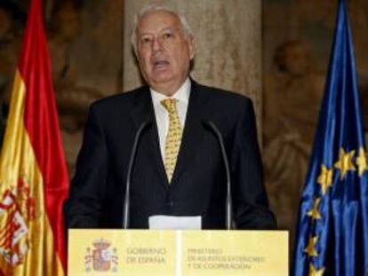 El ministro de Asuntos Exteriores, José Manuel García-Margallo. EFE/Archivo