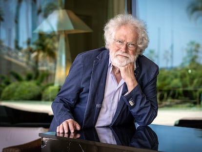 El investigador austriaco Anton Zeilinger, ganador del Nobel de Física de 2022, en un hotel de Valencia, el 5 de junio.