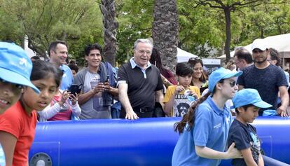 Isidre Fainé, president de la Fundació Bancària La Caixa, en les jornades.